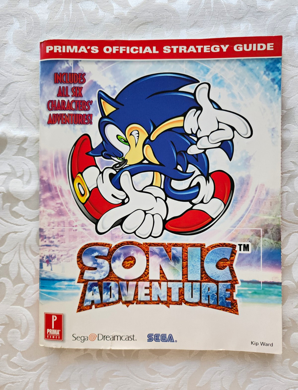 Prima Games Sonic Adventure Strategy Guide Dreamcast Maps 1999